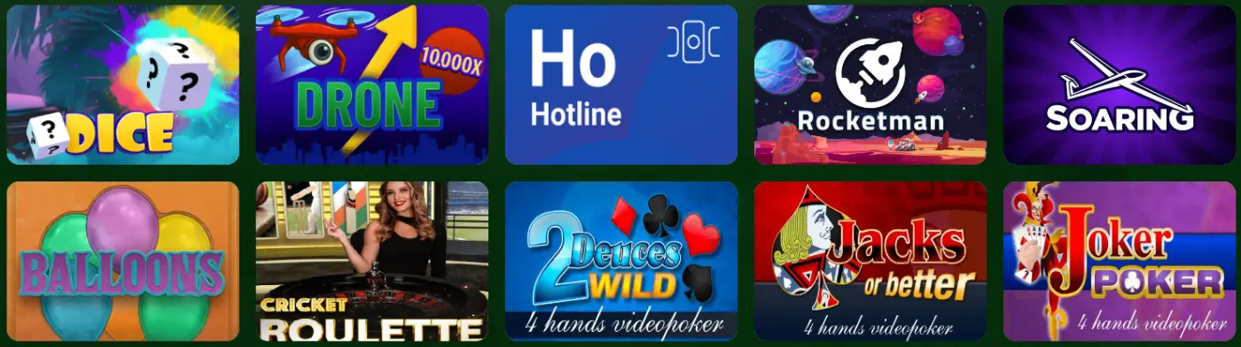 Sombrero Spins Casino games